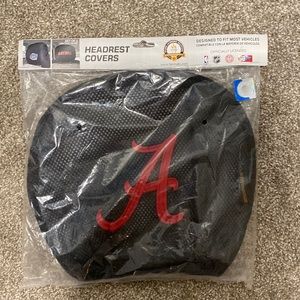 Brand new Alabama Crimson Tide headrest covers (Pack of 2)